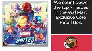The Purge: # 2649 Marvel United: The top 7 Heroes (in the Wal Mart Retail Core Box)