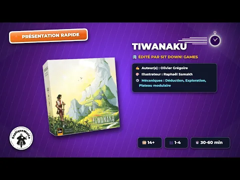 TIWANAKU présentation rapide par #expliquemoica #sitdown