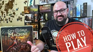 City of the Great Machine- how to play (Setup and rules)