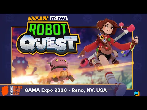 Robot Quest — game preview at GAMA Expo 2020