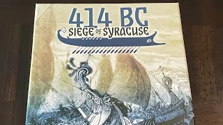 414 BC Siege of Syracuse (Worthington) - Unboxing and Thank You!