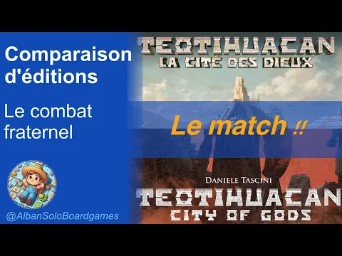 [FR] Teotihuacan Deluxe Master Set Kickstater VERSUS édition boutique | La comparaison de composants