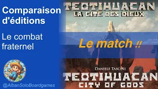 [FR] Teotihuacan Deluxe Master Set Kickstater VERSUS édition boutique | La comparaison de composants