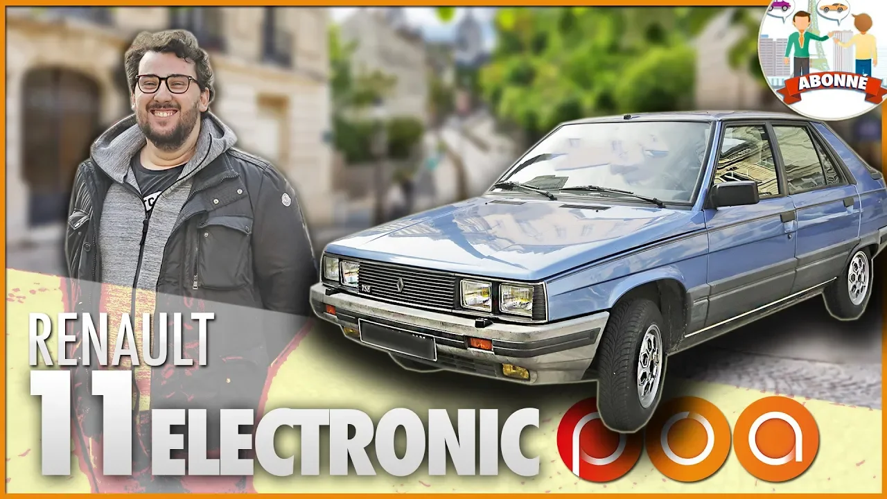 RENAULT 11 ELECTRONIC・CONNECTEE ET AUTONOME