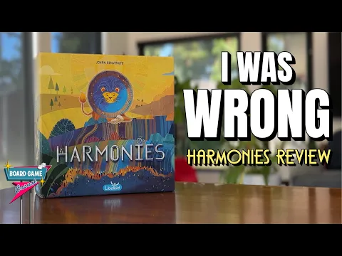 I was WRONG about Harmonies! - (Board Game Review)