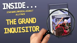 Star Wars Imperial Assault The Grand Inquisitor Villain Pack | Inside #720