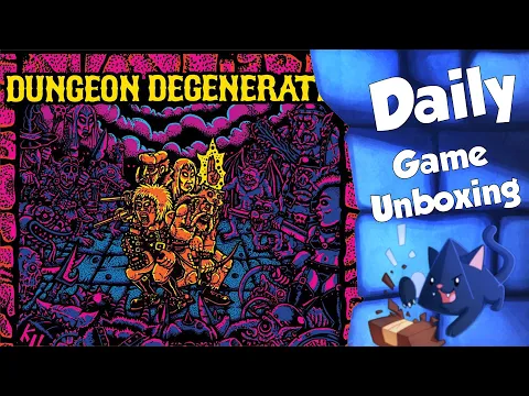 Dungeon Degenerates Hand of Doom - Daily Game Unboxing