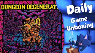 Dungeon Degenerates Hand of Doom - Daily Game Unboxing