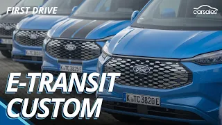 2024 Ford E-Transit Custom Review | First drive in Blue Oval’s first all-electric mid-size van