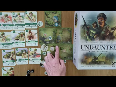 Undaunted Reinforcements #howtoplay #review #player #wargaming #war #tabletop #boardgame AmassGames