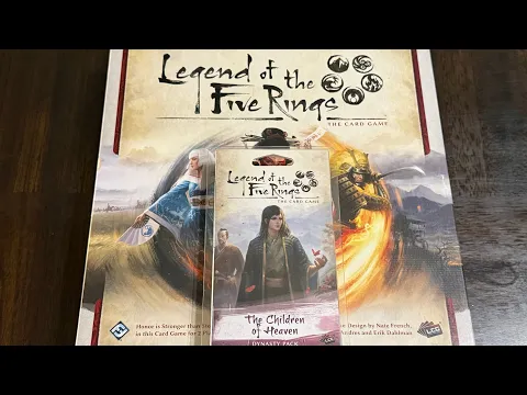 Kilroy’s Vault - L5R: The Children of Heaven Dynasty Pack (FFG) - Inheritance Cycle