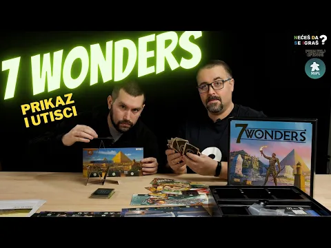 7 Wonders - prikaz društvene igre i utisci