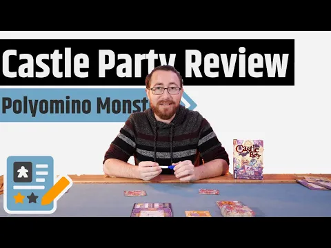 Castle Party Review - Polyomino Flip & Write Adorable Monsters