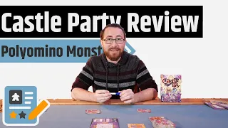 Castle Party Review - Polyomino Flip & Write Adorable Monsters