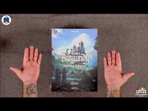 UNBOXING THE CASTLES OF BURGUNDY (Special Edition 2023) - Board Game - #indabox