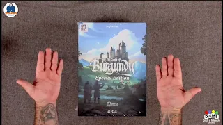 UNBOXING THE CASTLES OF BURGUNDY (Special Edition 2023) - Board Game - #indabox
