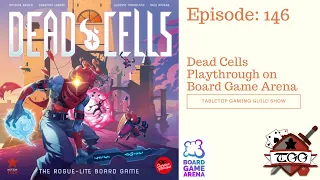 Dead Cells Board Game Playthrough on Board Game Arena