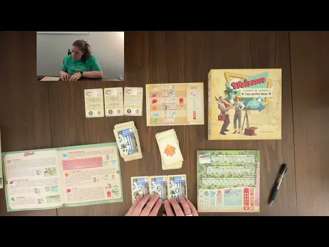 Welcome to... your perfect home - card game - solo playthrough first reactions