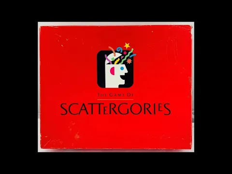 Scattergories Board Game Commercial 1990's