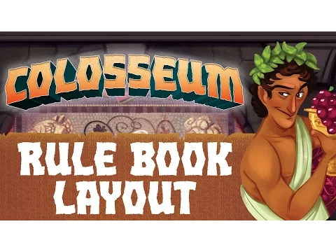 Colosseum -  Rulebook Design Time Lapse