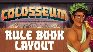 Colosseum - Rulebook Design Time Lapse