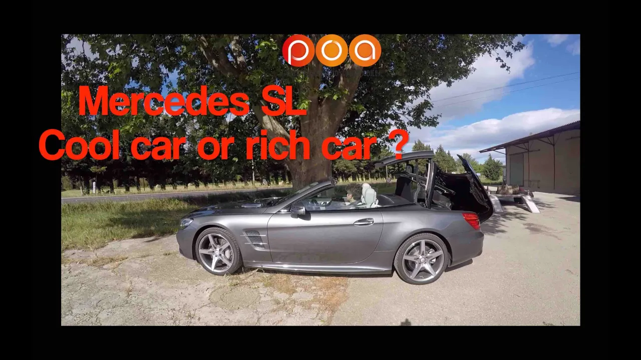 Nouvelle Mercedes SL 2016 : cool car or rich car ? - Essai 1/3