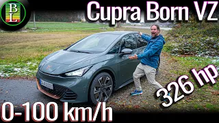 Accelerating the Cupra Born VZ from 0-100 km/h (0-62mph)