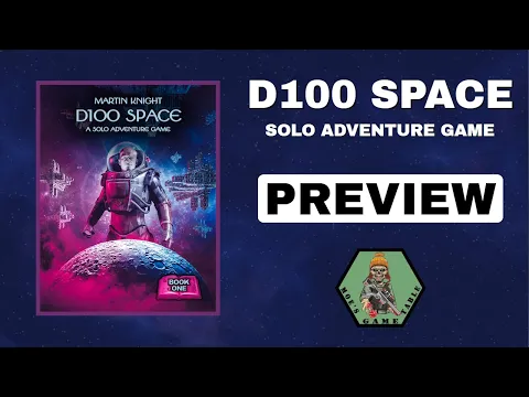 D100 SPACE: A Solo Adventure Game from MK Games Preview