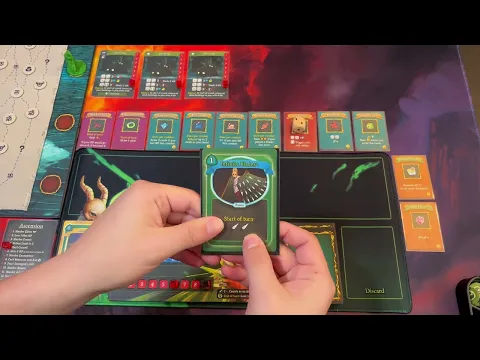 Slay the Spire: The Board Game - Ascension 5 Silent Solo Playthrough (Act 3)