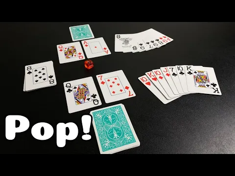 Pop! | a two player trick taker with doubling and bluffing