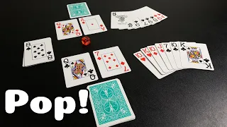 Pop! | a two player trick taker with doubling and bluffing