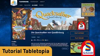 Brettspiele spielen auf Tabletopia am Beispiel von "Die Quacksalber von Quedlinburg"