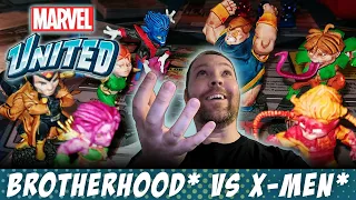 Marvel United: Blob, Pyro, & Toad vs. Nightcrawler, Multiple Man, Blink, & Marrow