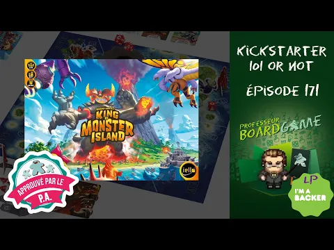 Kickstarter 101 or Not (EP171) King of Monster Island - Règles et critique