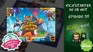 Kickstarter 101 or Not (EP171) King of Monster Island - Règles et critique