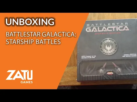 Battlestar Galactica: Starship Battles Unboxing