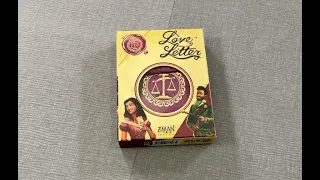 TDG: Love Letter unboxing with Ray