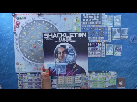 Shackleton Base - Solo Playthrough #2 w/ Below. Within. Above. Expansion