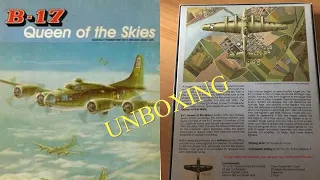 B-17 QUEEN OF THE SKIES - BOARD GAME (UNBOXING VIDEO)