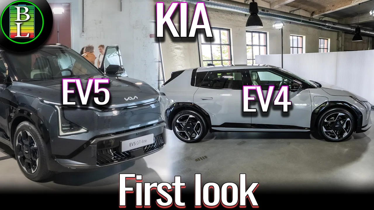 My first look at the Kia EV4 and EV5