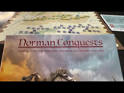 Norman Conquests: Men of Iron Vol V (GMT) - Battle of Hastings AAR (October 14, 1066) + Book