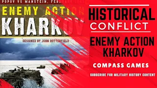 Quick Look: Enemy Action Kharkov Compass Games (4k, 2024) #ww2 #ww2history #wargames #boardgaming