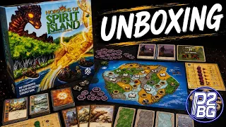 Horizons Of Spirit Island | Unboxing (no commentary)