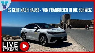 Bald zuhause?! Mit dem VW ID5 live von der Strecke aus Frankreich Teil 3