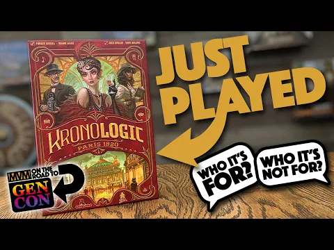 We Just Played Kronologic - GEN CON Preview!