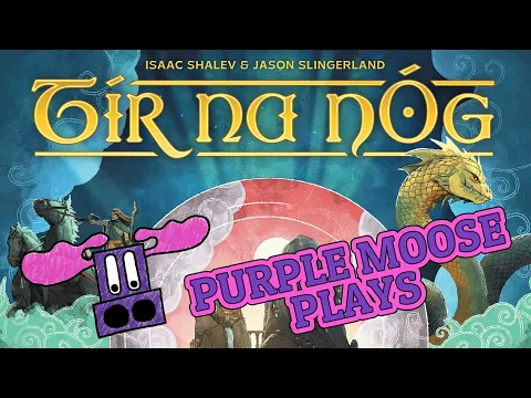 Purple Moose Plays...Tír na nÓg (solo with the Subplot mini expansion) - review copy