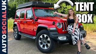 Can you live with a JEEP Wrangler? - Tent box cargo review
