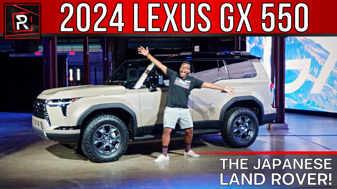 The 2024 Lexus GX 550 Is A Reborn Twin-Turbo Japanese Land Rover Defender