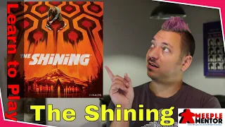 Learn to Play The Shining board game
