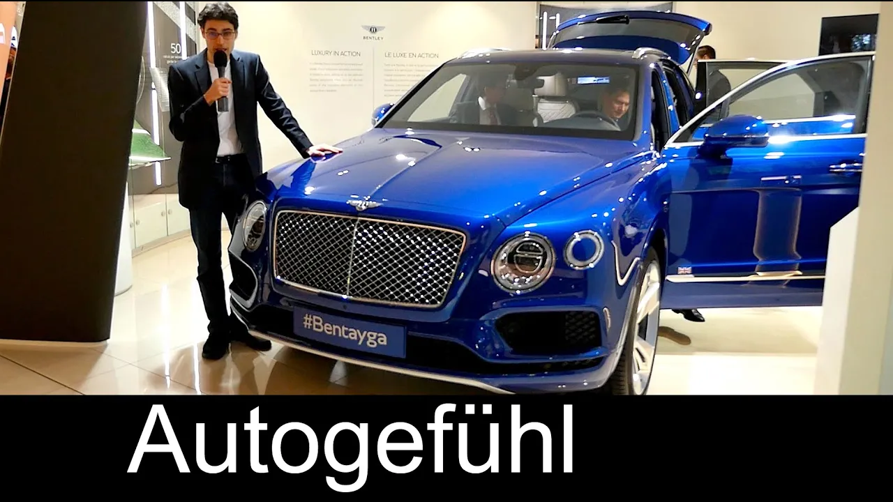 Bentley Bentayga SUV first REVIEW Exterior/Interior all-new neu Geneva Motor Show